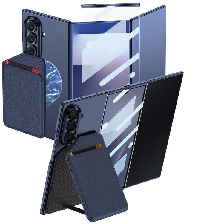 For Samsung Galaxy Z TriFold GKK Integrated Ultra-thin Magnetic Slanted Card Bag Phone Case(Dark Blue)
For Samsung Galaxy Z TriFold GKK Integrated Ultra-thin Magnetic Slanted Card Bag Phone Case(Dark Blue)