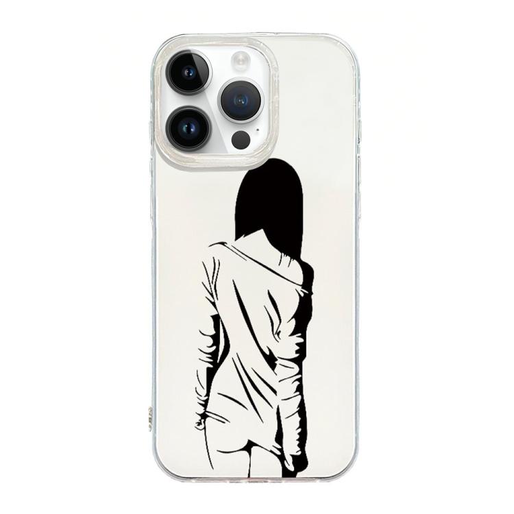 For iPhone 13 Pro Transparent Frame IMD Cream Phone Case(Line Back View)
For iPhone 13 Pro Transparent Frame IMD Cream Phone Case(Line Back View)
