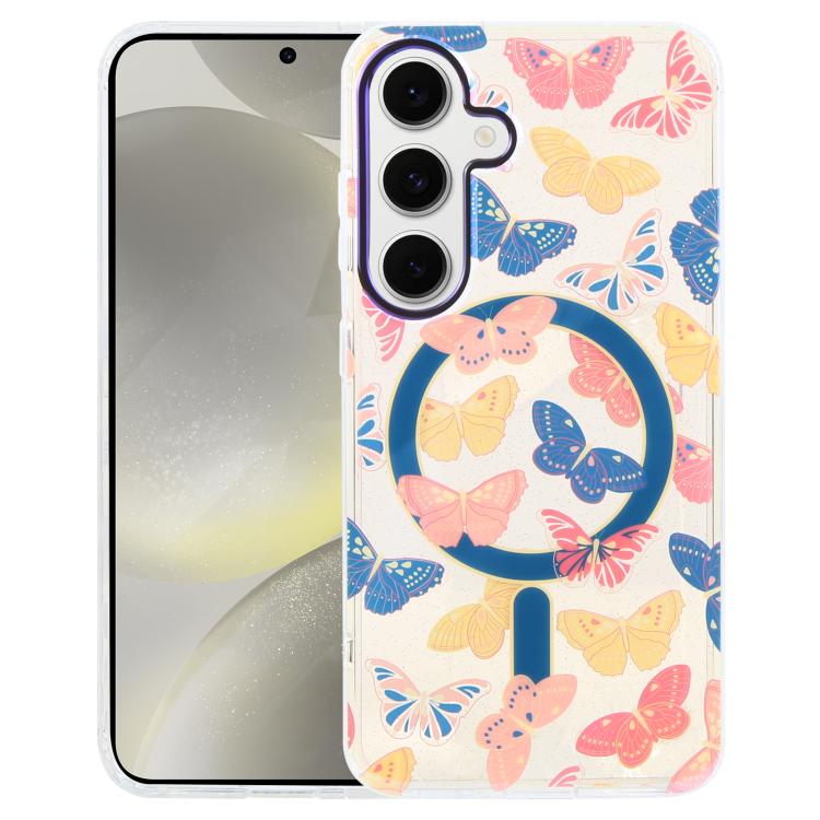 For Samsung Galaxy S24 5G IMD Blue Light Jungle Series Magnetic Phone Case(Butterflies)
For Samsung Galaxy S24 5G IMD Blue Light Jungle Series Magnetic Phone Case(Butterflies)