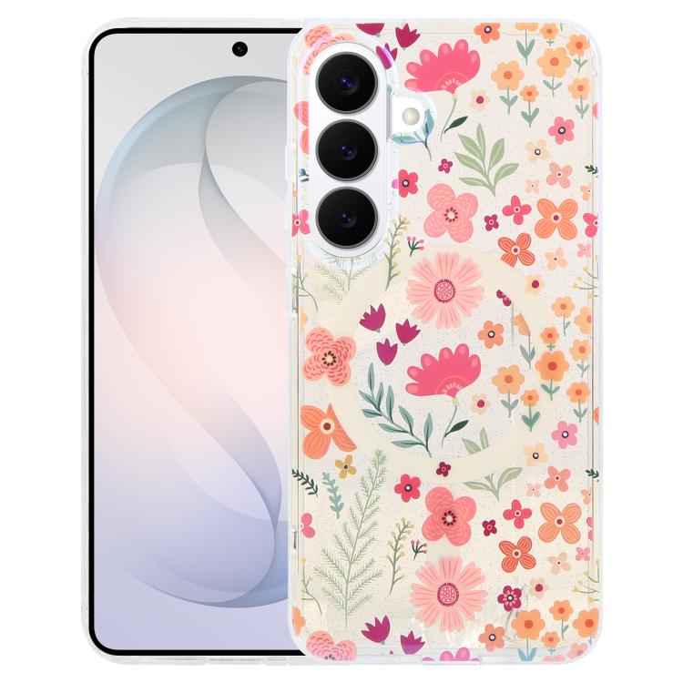 For Samsung Galaxy S26+ 5G IMD Blue Light Jungle Series Magnetic Phone Case(Flower)
For Samsung Galaxy S26+ 5G IMD Blue Light Jungle Series Magnetic Phone Case(Flower)