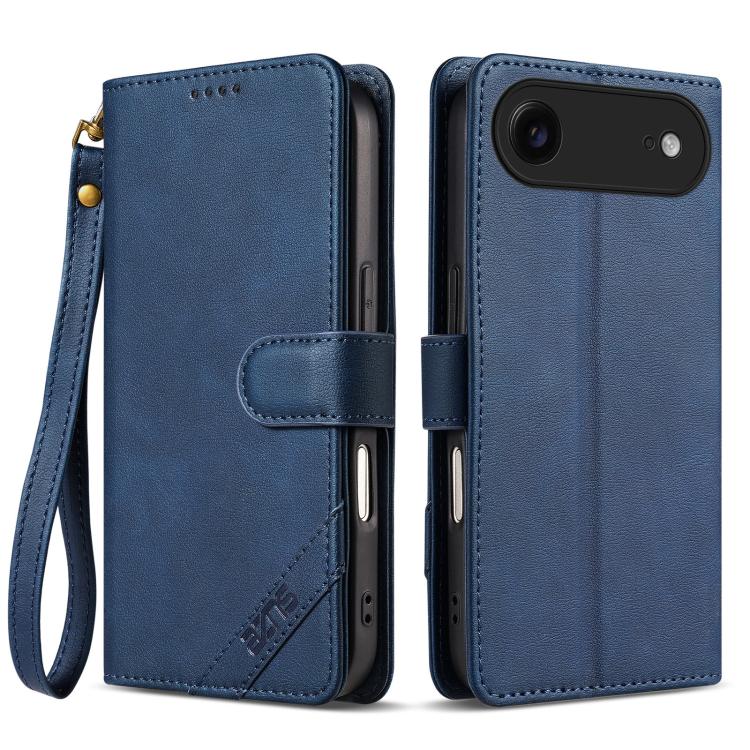 For iPhone Air AZNS A2 Series Tri-Card Wallet RFID Vegan Leather Phone Case with Strap(Blue)
For iPhone Air AZNS A2 Series Tri-Card Wallet RFID Vegan Leather Phone Case with Strap(Blue)