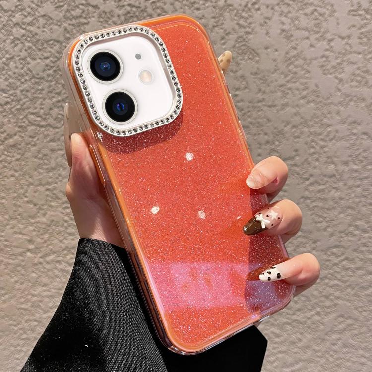 For iPhone 11 Solid Color Glitter & Rhinestone Design Phone Case(Orange)
For iPhone 11 Solid Color Glitter & Rhinestone Design Phone Case(Orange)