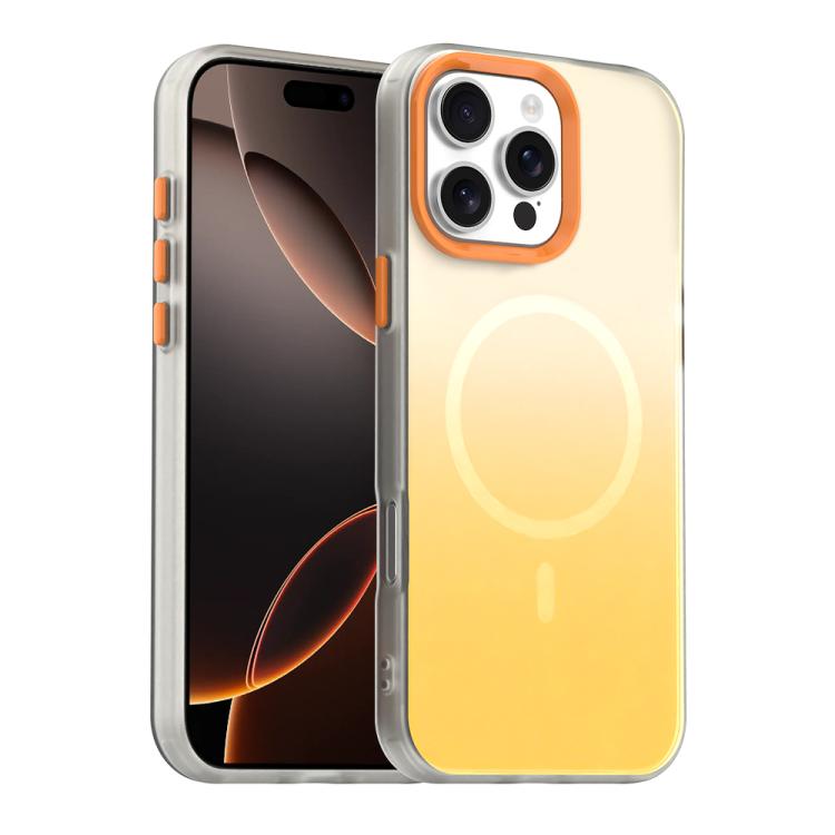 For iPhone 16 Pro Max Candy Gradient Series 3 in 1 Hybrid Magnetic Phone Case(Yellow)
For iPhone 16 Pro Max Candy Gradient Series 3 in 1 Hybrid Magnetic Phone Case(Yellow)