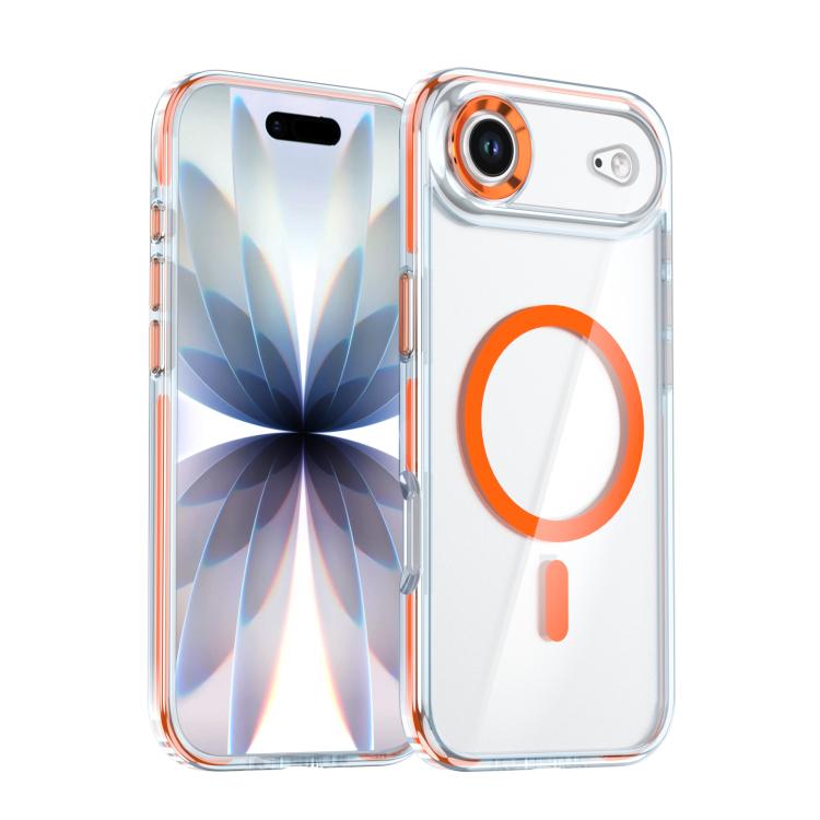 For iPhone Air Qicai Two-color Transparent Magnetic Phone Case(Orange)
For iPhone Air Qicai Two-color Transparent Magnetic Phone Case(Orange)