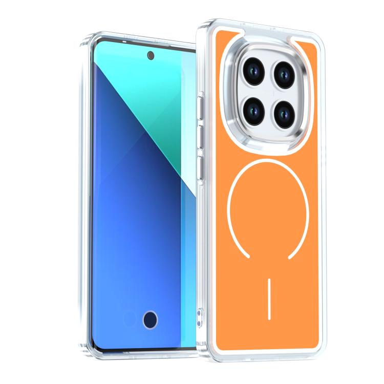 For Redmi Note 15 5G / 4G Global 164mm Bright Shadow Two-color MagSafe Magnetic Phone Case(Orange)
For Redmi Note 15 5G / 4G Global 164mm Bright Shadow Two-color MagSafe Magnetic Phone Case(Orange)