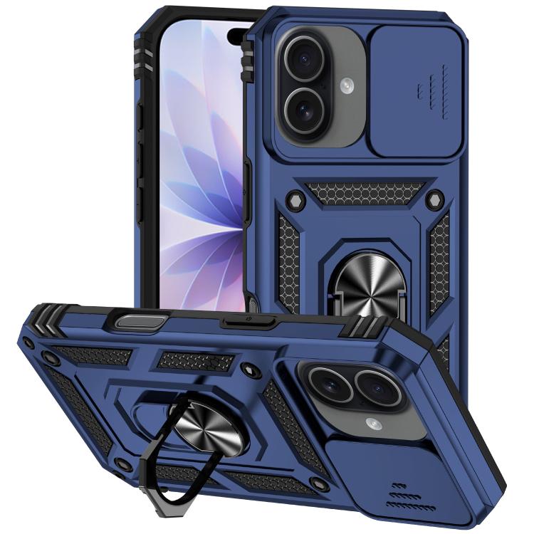 For iPhone 17 XDcase Sliding Camshield Ring Holder Magnetic Phone Case(Blue)
For iPhone 17 XDcase Sliding Camshield Ring Holder Magnetic Phone Case(Blue)