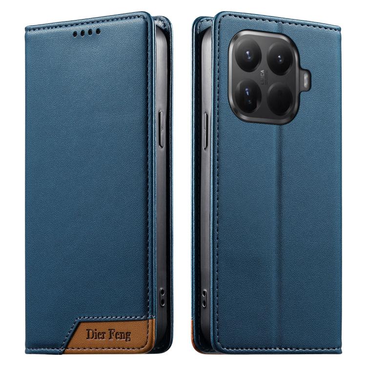 For Xiaomi 15T Pro 5G Dierfeng Splicing Strong Magnetic RFID Vegan Leather Phone Case(Blue)
For Xiaomi 15T Pro 5G Dierfeng Splicing Strong Magnetic RFID Vegan Leather Phone Case(Blue)