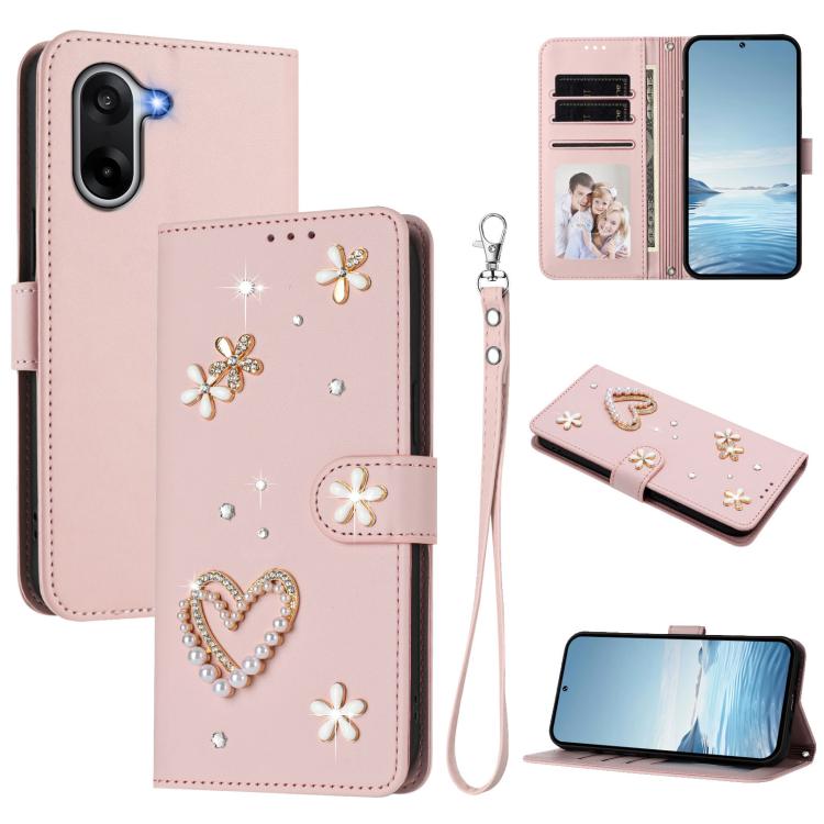 For OnePlus Nord CE5 / Ace 5 Racing ZS01 Double-Layer Heart Floral Vegan Leather Phone Case with Wrist Strap(Pink)
For OnePlus Nord CE5 / Ace 5 Racing ZS01 Double-Layer Heart Floral Vegan Leather Phone Case with Wrist Strap(Pink)