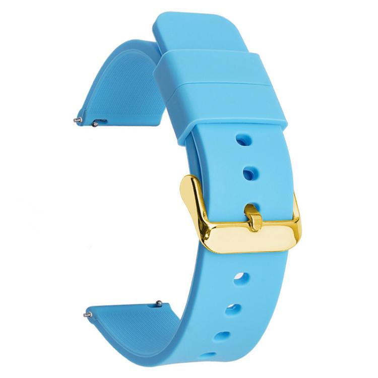 24mm xDfind Stainless Steel Gold Pin Buckle Solid Color Silicone Waterproof Watch Band(Light Blue)
24mm xDfind Stainless Steel Gold Pin Buckle Solid Color Silicone Waterproof Watch Band(Light Blue)
