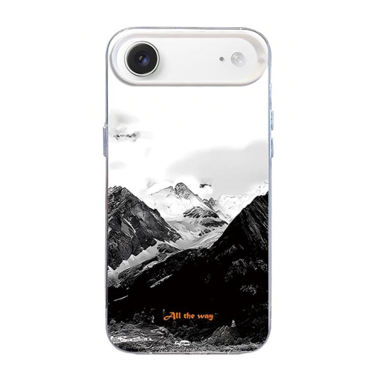 For iPhone Air Mountain Pattern Color Silver PC Hybrid TPU Phone Case(Snow Mountain)
For iPhone Air Mountain Pattern Color Silver PC Hybrid TPU Phone Case(Snow Mountain)