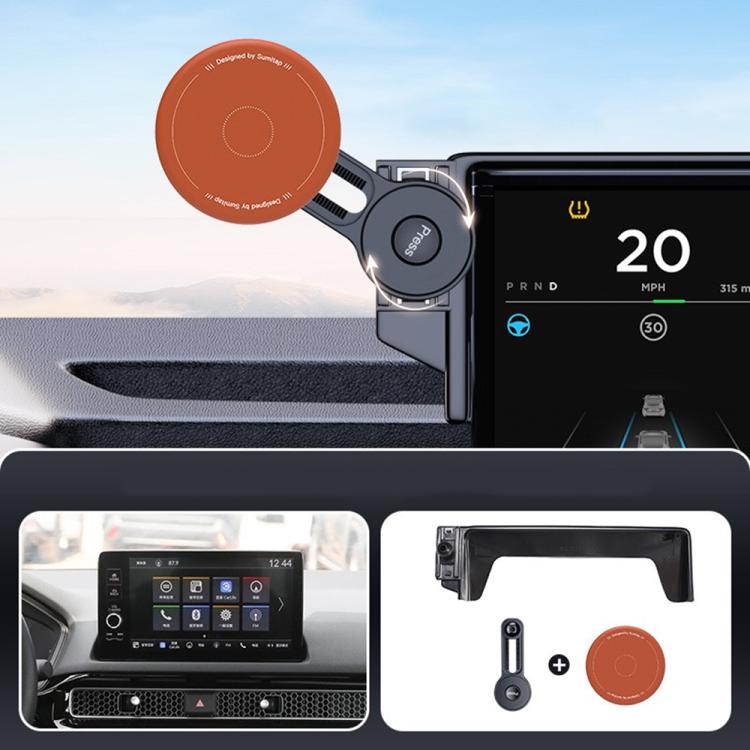 For Honda 11th Gen Civic / Integra 2022-2025 Car Screen Magnetic Phone Holder Mount with Extension Arm(Orange)
For Honda 11th Gen Civic / Integra 2022-2025 Car Screen Magnetic Phone Holder Mount with Extension Arm(Orange)