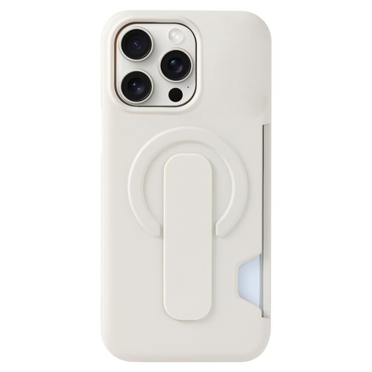 For iPhone 15 Pro Skin Feel Holder Card Slot Magnetic Phone Case(White)
For iPhone 15 Pro Skin Feel Holder Card Slot Magnetic Phone Case(White)
