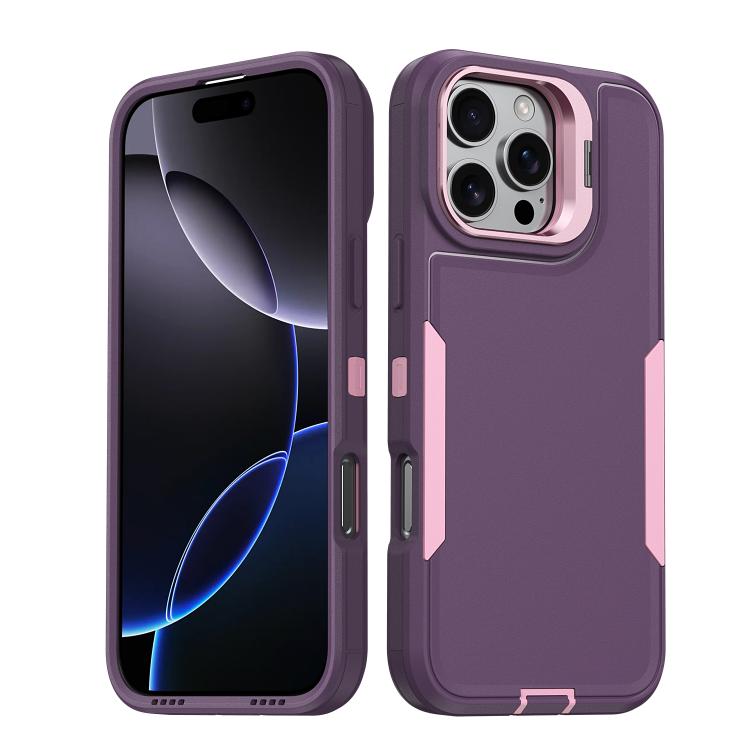 For iPhone 16 Pro Max Traveler Lens Frame Holder Phone Case(Purple)
For iPhone 16 Pro Max Traveler Lens Frame Holder Phone Case(Purple)