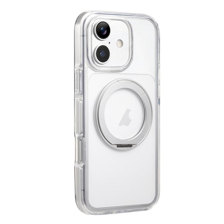 For iPhone 16 Plus Stress Relief Holder Magnetic Phone Case(White Silver)
For iPhone 16 Plus Stress Relief Holder Magnetic Phone Case(White Silver)