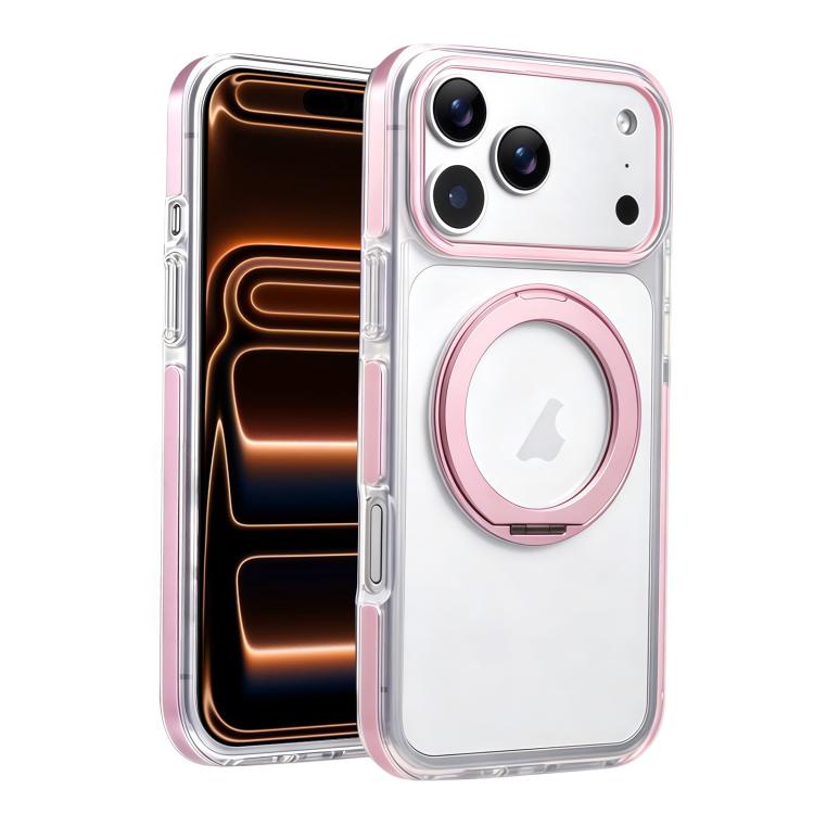 For iPhone 17 Pro Stress Relief Holder Magnetic Phone Case(Pink)
For iPhone 17 Pro Stress Relief Holder Magnetic Phone Case(Pink)