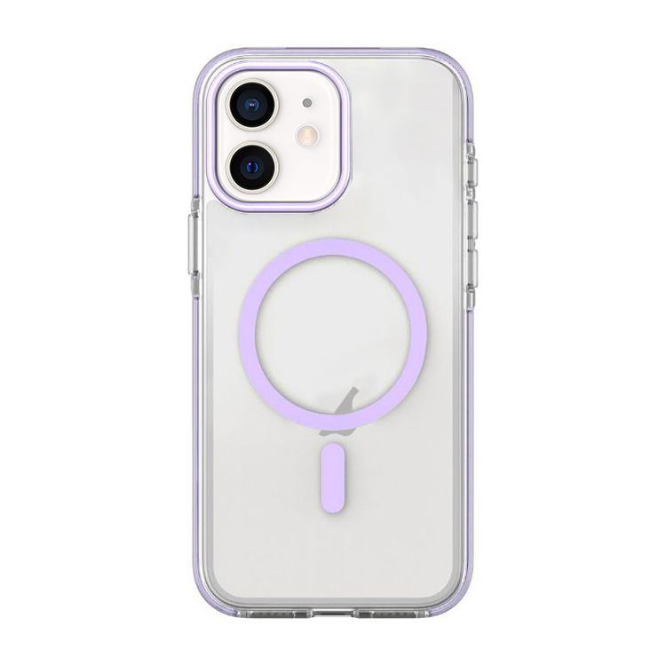 For iPhone 12 / 12 Pro Dual-Color PC Hybrid TPU Magnetic Phone Case(Purple)
For iPhone 12 / 12 Pro Dual-Color PC Hybrid TPU Magnetic Phone Case(Purple)