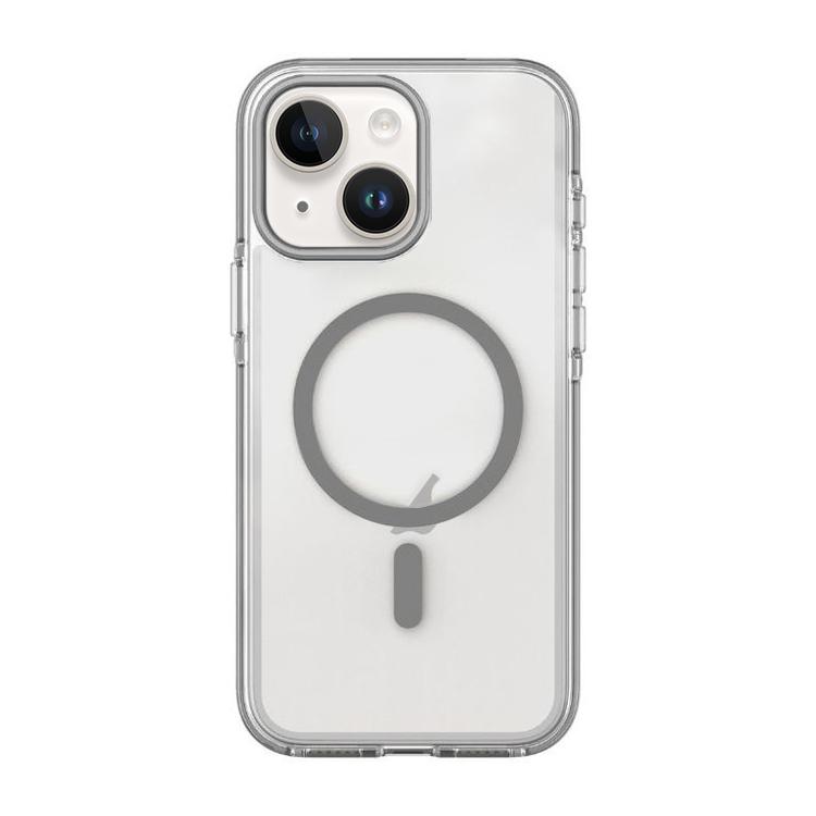For iPhone 14 / 13 Dual-Color PC Hybrid TPU Magnetic Phone Case(Grey)
For iPhone 14 / 13 Dual-Color PC Hybrid TPU Magnetic Phone Case(Grey)