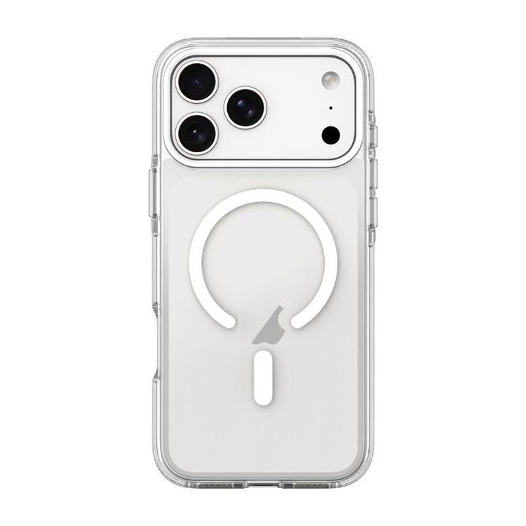 For iPhone 17 Pro Dual-Color PC Hybrid TPU Magnetic Phone Case(White)
For iPhone 17 Pro Dual-Color PC Hybrid TPU Magnetic Phone Case(White)