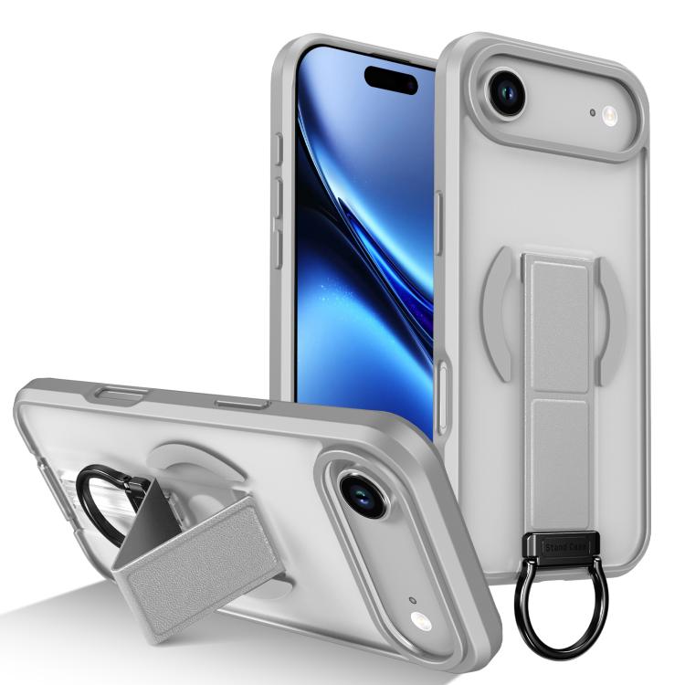 For iPhone Air Skin-Friendly D-Ring Holder Magnetic Shockproof Phone Case(Gray)
For iPhone Air Skin-Friendly D-Ring Holder Magnetic Shockproof Phone Case(Gray)