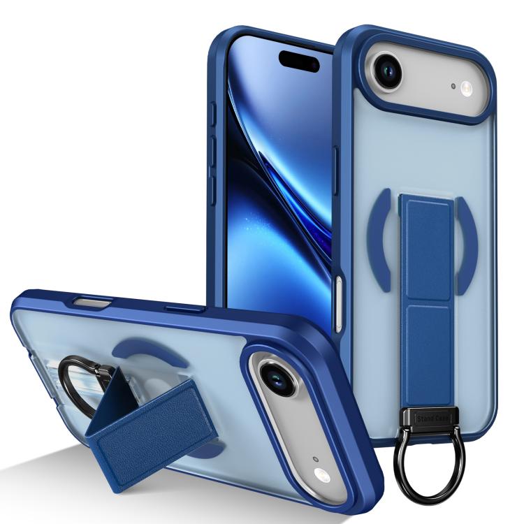 For iPhone Air Skin-Friendly D-Ring Holder Magnetic Shockproof Phone Case(Blue)
For iPhone Air Skin-Friendly D-Ring Holder Magnetic Shockproof Phone Case(Blue)