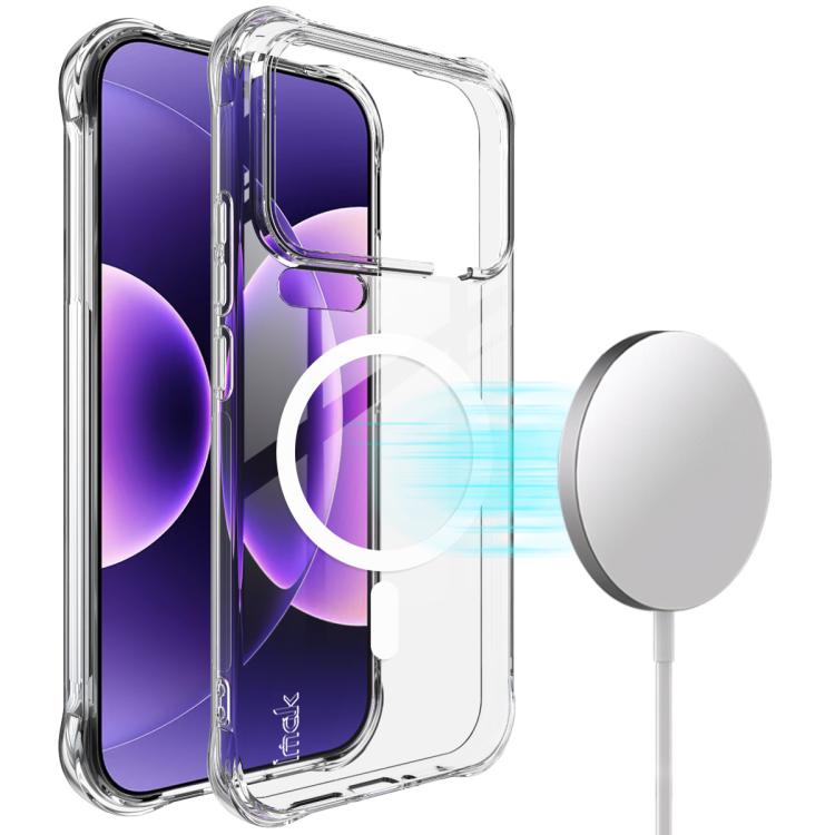 For Xiaomi 17 Pro Max imak Magnetic Shockproof Airbag TPU Phone Case(Transparent)
For Xiaomi 17 Pro Max imak Magnetic Shockproof Airbag TPU Phone Case(Transparent)