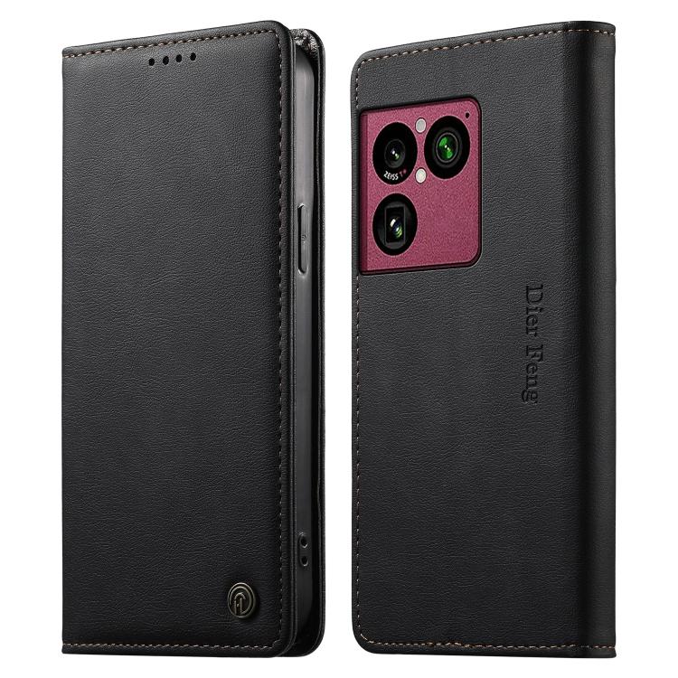 For Sony Xperia 1 VIII Dierfeng Metal Snap Magnetic RFID Vegan Leather Phone Case(Black)
For Sony Xperia 1 VIII Dierfeng Metal Snap Magnetic RFID Vegan Leather Phone Case(Black)