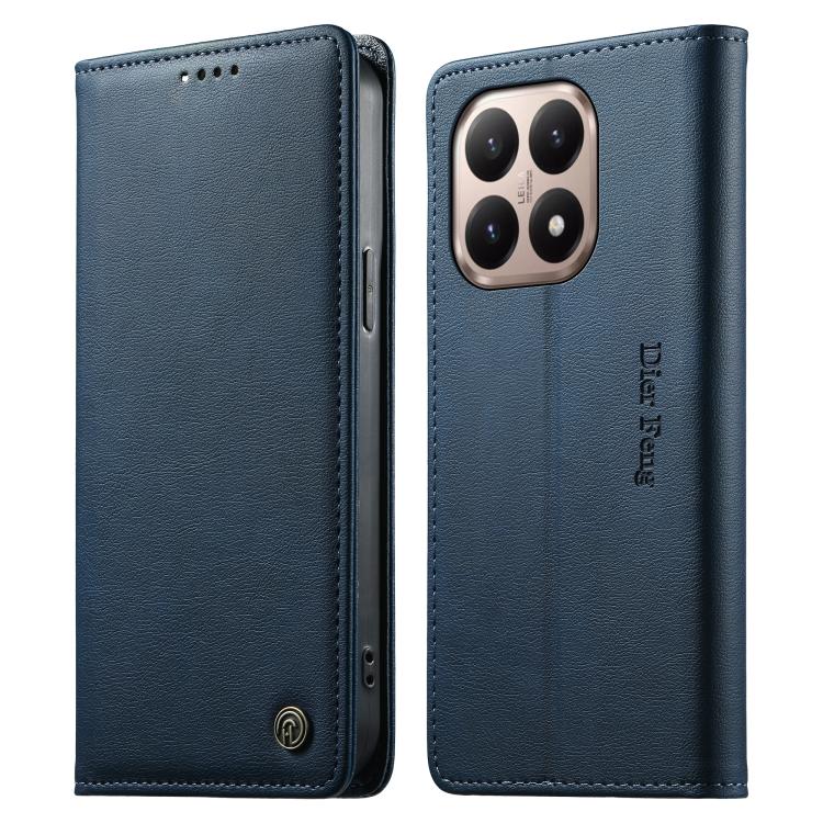 For Xiaomi 15T 5G Dierfeng Metal Snap Magnetic RFID Vegan Leather Phone Case(Blue)
For Xiaomi 15T 5G Dierfeng Metal Snap Magnetic RFID Vegan Leather Phone Case(Blue)