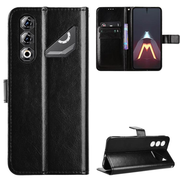 For ZTE nubia Neo 5 Pro 5G Retro Crazy Horse Texture Vegan Leather Phone Case(Black)
For ZTE nubia Neo 5 Pro 5G Retro Crazy Horse Texture Vegan Leather Phone Case(Black)