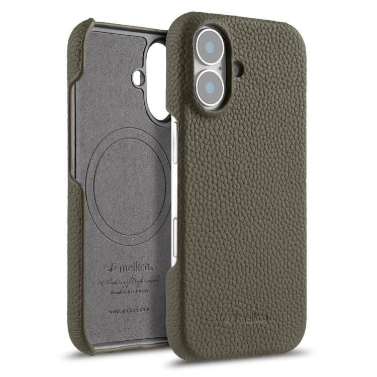 For iPhone 16 melkco Litchi Texture Magnetic Half Coverage Genuine Leather Phone Case(Grey)
For iPhone 16 melkco Litchi Texture Magnetic Half Coverage Genuine Leather Phone Case(Grey)