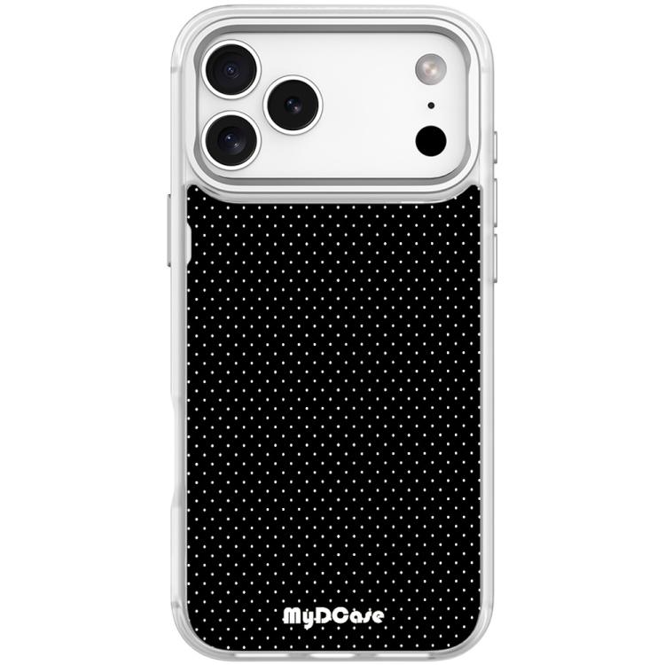 For iPhone 17 Pro Black Dots Pattern Magnetic Phone Case(Transparent White)
For iPhone 17 Pro Black Dots Pattern Magnetic Phone Case(Transparent White)