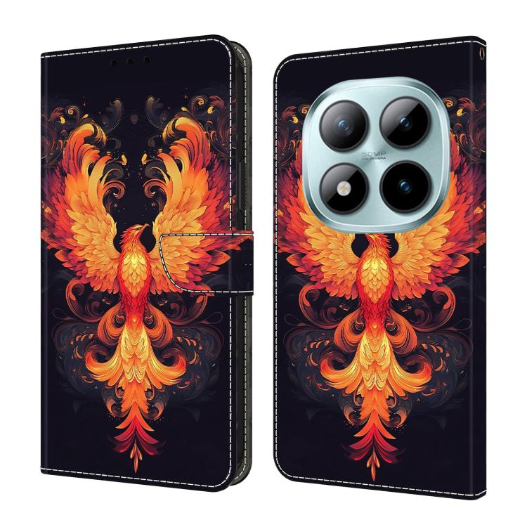 For Redmi Note 15 Pro 5G Global 163.6mm Crystal-Like Painted Vegan Leather Phone Case(Fire Phoenix)
For Redmi Note 15 Pro 5G Global 163.6mm Crystal-Like Painted Vegan Leather Phone Case(Fire Phoenix)