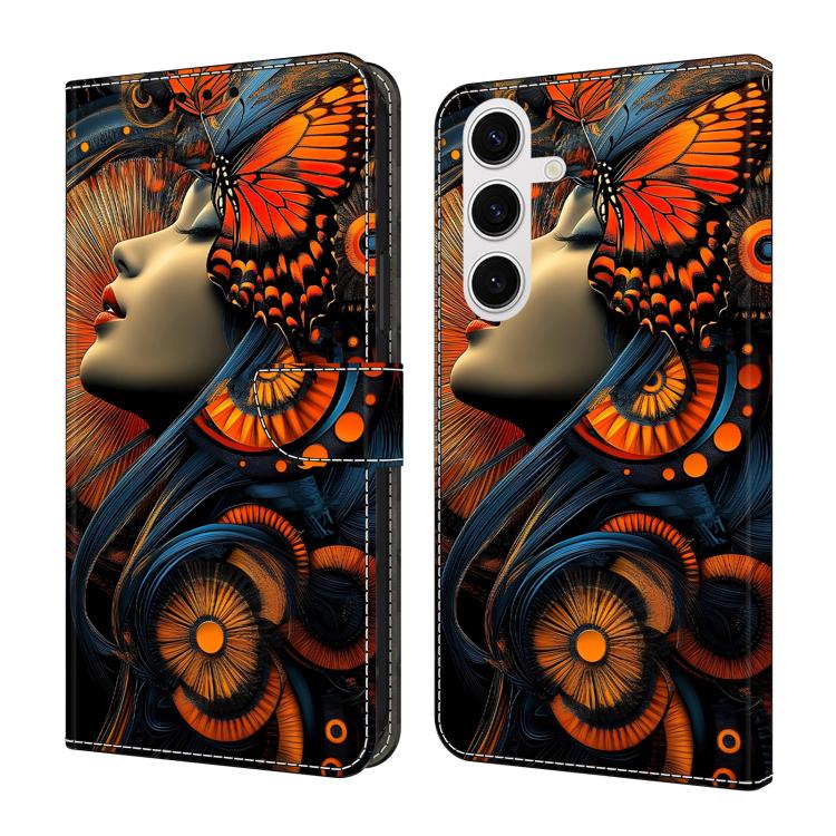 For Samsung Galaxy S26 5G Crystal-Like Painted Vegan Leather Phone Case(Butterfly Girl)
For Samsung Galaxy S26 5G Crystal-Like Painted Vegan Leather Phone Case(Butterfly Girl)