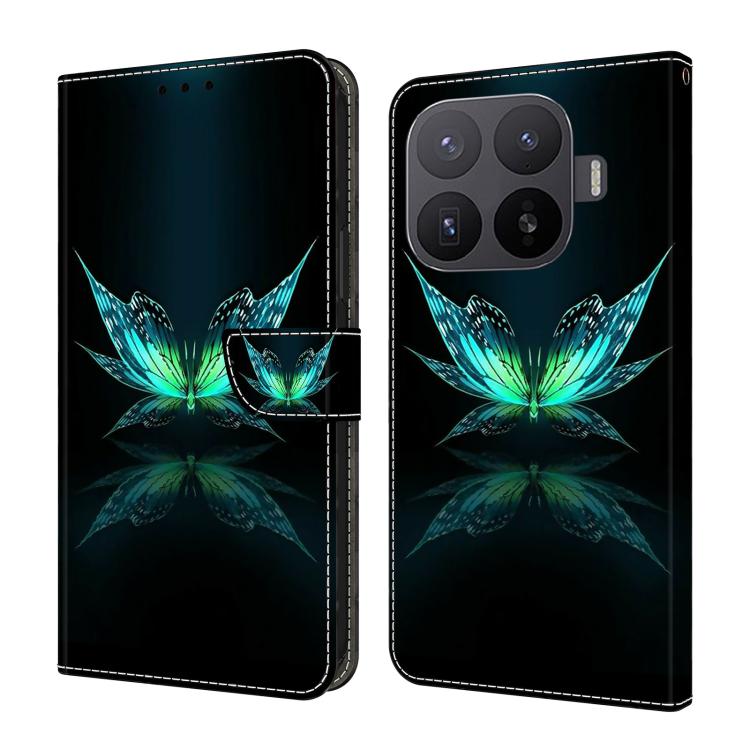 For Xiaomi 17T Pro 5G Crystal-Like Painted Vegan Leather Phone Case(Reflection Butterfly)
For Xiaomi 17T Pro 5G Crystal-Like Painted Vegan Leather Phone Case(Reflection Butterfly)