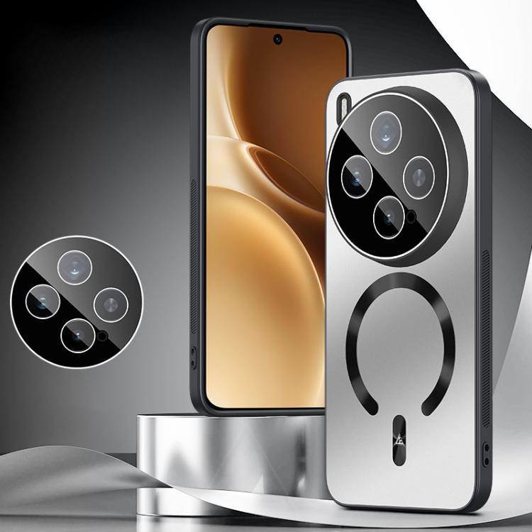 For vivo X300 Ice Magnetic Explosion-proof Lens Film PC Phone Case(Space Silver)
For vivo X300 Ice Magnetic Explosion-proof Lens Film PC Phone Case(Space Silver)