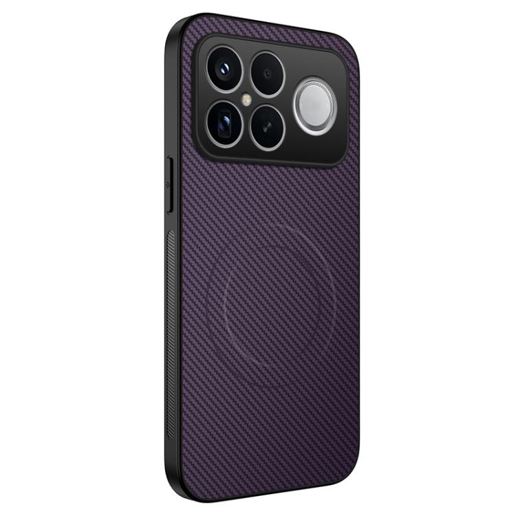 For Redmi K90 Pro Max 5G / Poco F8 Ultra WANLONFENG TQ Series Magnetic Carbon Fiber Texture PC Hybrid TPU Phone Case(Purple)
For Redmi K90 Pro Max 5G / Poco F8 Ultra WANLONFENG TQ Series Magnetic Carbon Fiber Texture PC Hybrid TPU Phone Case(Purple)