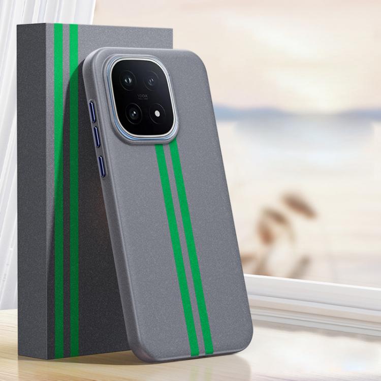 For vivo iQOO 15 Boundless Rock Sand Starting Line Series Contrast Color Magnetic Phone Case(Gray)
For vivo iQOO 15 Boundless Rock Sand Starting Line Series Contrast Color Magnetic Phone Case(Gray)