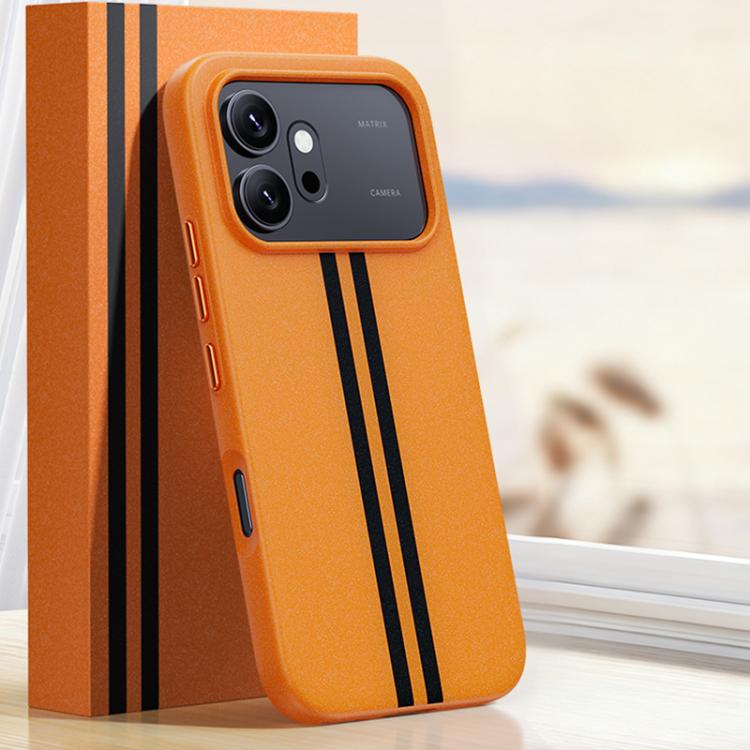 For Honor 600 Global Boundless Rock Sand Starting Line Series Contrast Color Magnetic Phone Case(Orange)
For Honor 600 Global Boundless Rock Sand Starting Line Series Contrast Color Magnetic Phone Case(Orange)