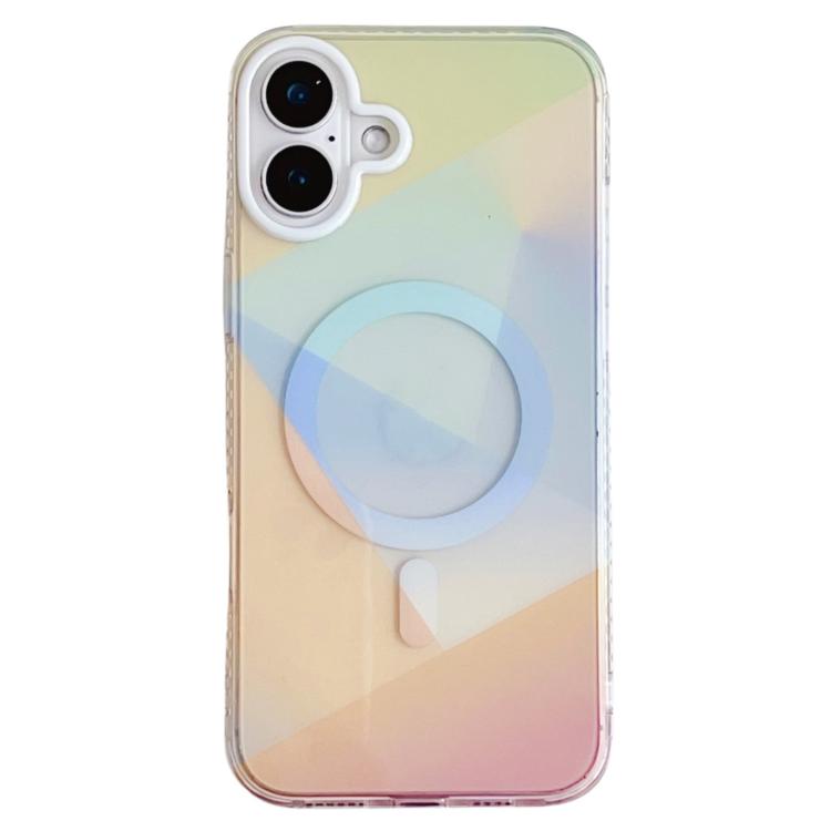 For iPhone 17 Geometric Gradient Magnetic Phone Case(Yellow Blue)
For iPhone 17 Geometric Gradient Magnetic Phone Case(Yellow Blue)