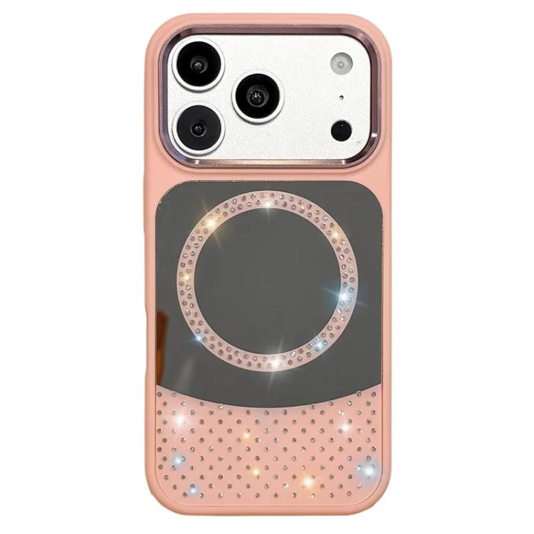 For iPhone 17 Pro Crystal Mirror Surface Rhinestone Magnetic Phone Case(Pink)
For iPhone 17 Pro Crystal Mirror Surface Rhinestone Magnetic Phone Case(Pink)
