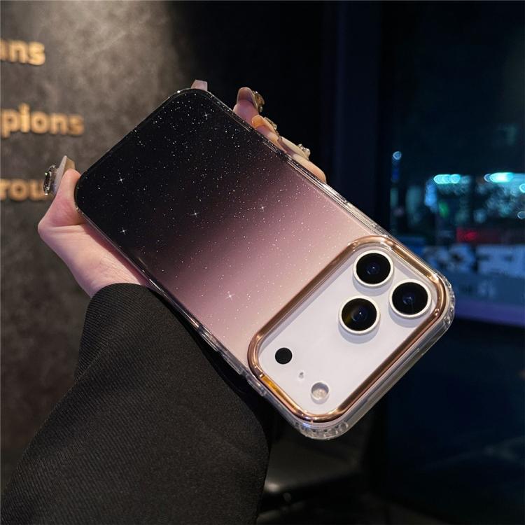 For iPhone 17 Pro Max IMD Gradient Glitter PC + TPU Shockproof Phone Case(Black)
For iPhone 17 Pro Max IMD Gradient Glitter PC + TPU Shockproof Phone Case(Black)
