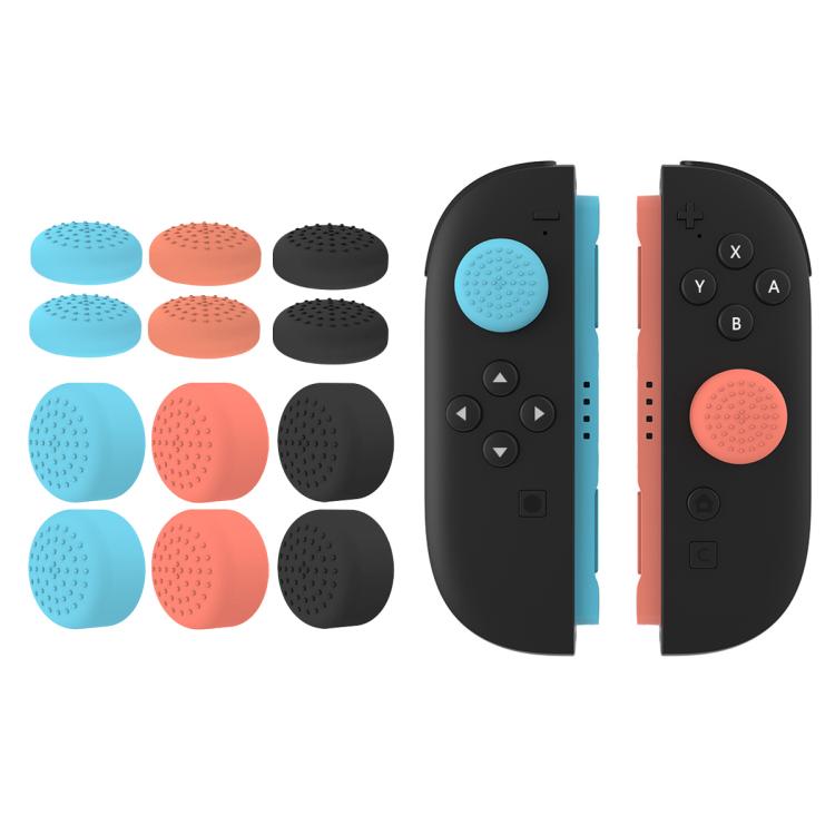 XDcase 12pcs Thumbstick Silicone Anti-Slip Cap for Nintendo Switch 2(Orange/Blue/Black)
XDcase 12pcs Thumbstick Silicone Anti-Slip Cap for Nintendo Switch 2(Orange/Blue/Black)
