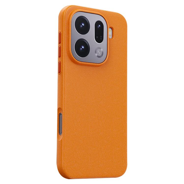 For OPPO Find X9 Pro Boundless Series Rock Sand Magnetic Phone Case(Orange)
For OPPO Find X9 Pro Boundless Series Rock Sand Magnetic Phone Case(Orange)