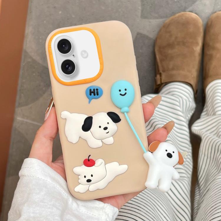 For iPhone 17 Cute Balloon Dog Design Silicone Shockproof Phone Case
For iPhone 17 Cute Balloon Dog Design Silicone Shockproof Phone Case