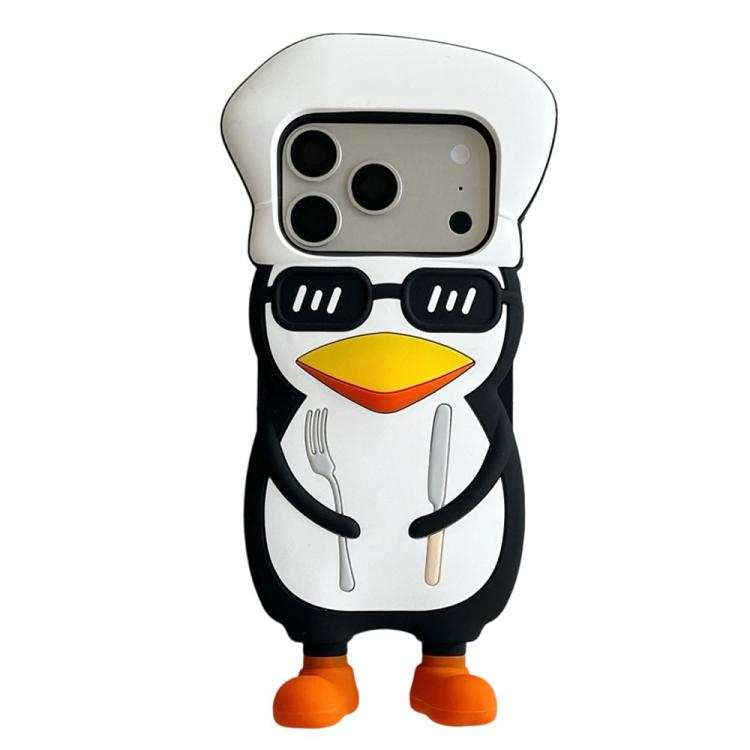 For iPhone 17 Pro Max Cute 3D Cartoon Chef Penguin Design Shockproof Silicone Phone Case
For iPhone 17 Pro Max Cute 3D Cartoon Chef Penguin Design Shockproof Silicone Phone Case