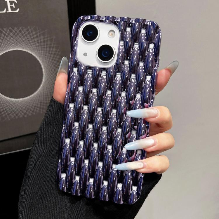 For iPhone 13 Electroplated Twisted Texture Hollow Heat Dissipation TPU Phone Case(Purple)
For iPhone 13 Electroplated Twisted Texture Hollow Heat Dissipation TPU Phone Case(Purple)