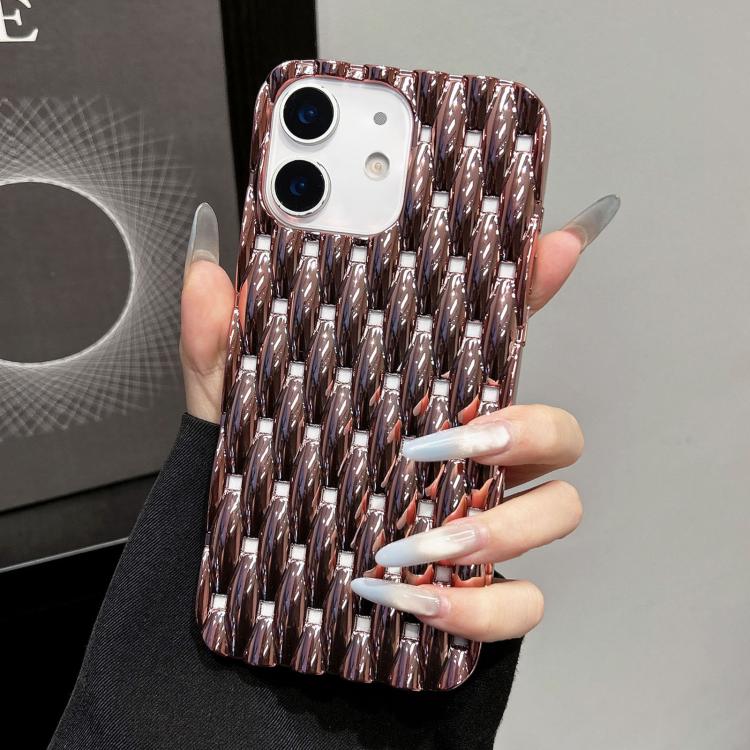 For iPhone 11 Electroplated Twisted Texture Hollow Heat Dissipation TPU Phone Case(Rose Gold)
For iPhone 11 Electroplated Twisted Texture Hollow Heat Dissipation TPU Phone Case(Rose Gold)