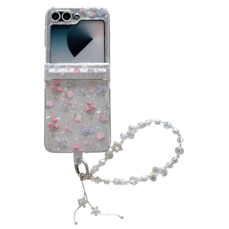 For Samsung Galaxy Z Flip7 FE / 6 Fresh Floral Shell Glitter Magnetic Shockproof Phone Case with Bracelet(Pink Flower)
For Samsung Galaxy Z Flip7 FE / 6 Fresh Floral Shell Glitter Magnetic Shockproof Phone Case with Bracelet(Pink Flower)