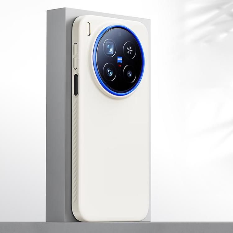 For vivo X300 Pro Blues Series Skin Feel Magnetic PC Phone Case(White)
For vivo X300 Pro Blues Series Skin Feel Magnetic PC Phone Case(White)