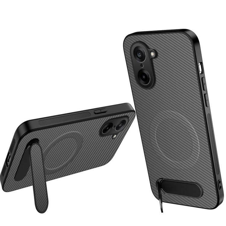For OnePlus Ace 5 Racing / Nord CE5 5G WANLONFENG Kickstand Carbon Fiber Texture Magnetic Phone Case(Grey)
For OnePlus Ace 5 Racing / Nord CE5 5G WANLONFENG Kickstand Carbon Fiber Texture Magnetic Phone Case(Grey)