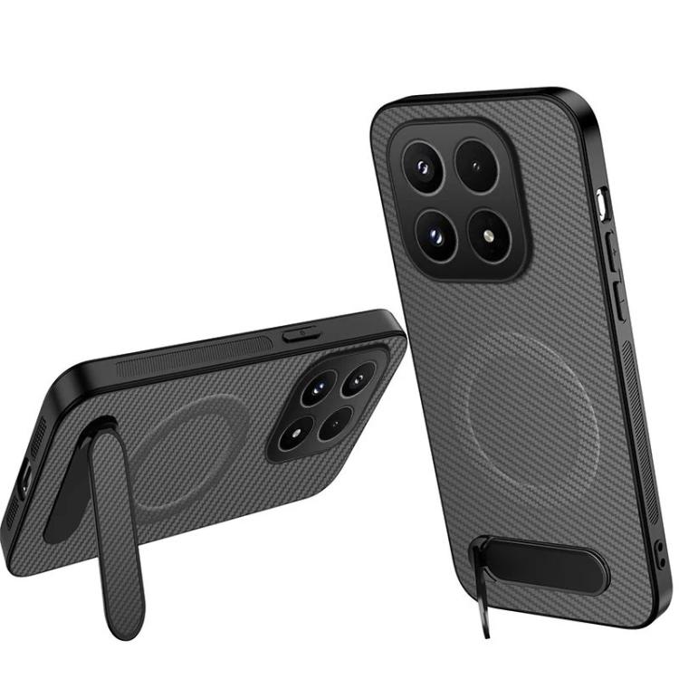 For Xiaomi 17 WANLONFENG Kickstand Carbon Fiber Texture Magnetic Phone Case(Grey)
For Xiaomi 17 WANLONFENG Kickstand Carbon Fiber Texture Magnetic Phone Case(Grey)